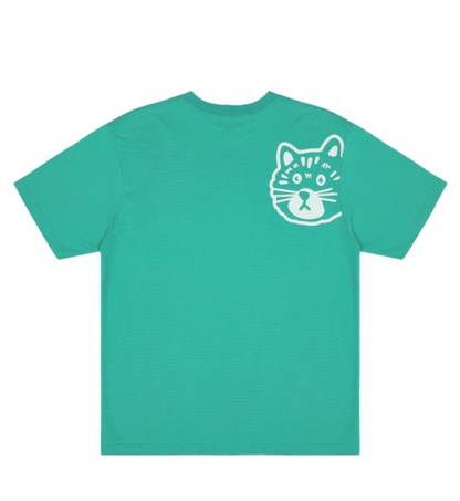 韓國 Markm Small Cat One Point T-Shirt【MA205】