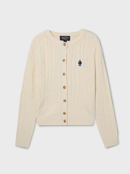 韓國 Who.A.U Steve Cable Cardigan【WA217】