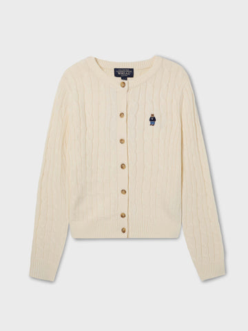 韓國 Who.A.U Steve Cable Cardigan【WA217】