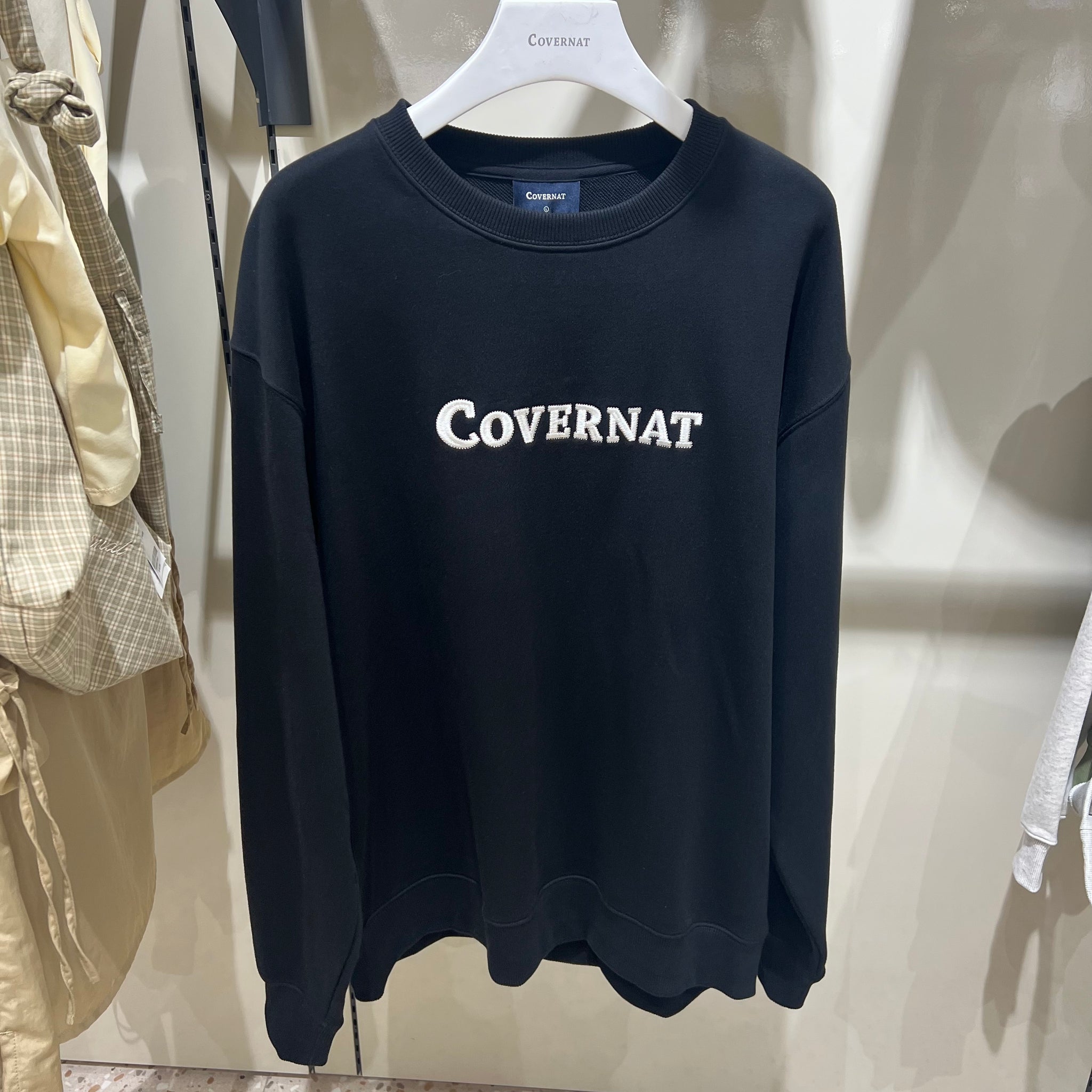 韓國 Covernat Center Logo Long Sleeves【CO043】