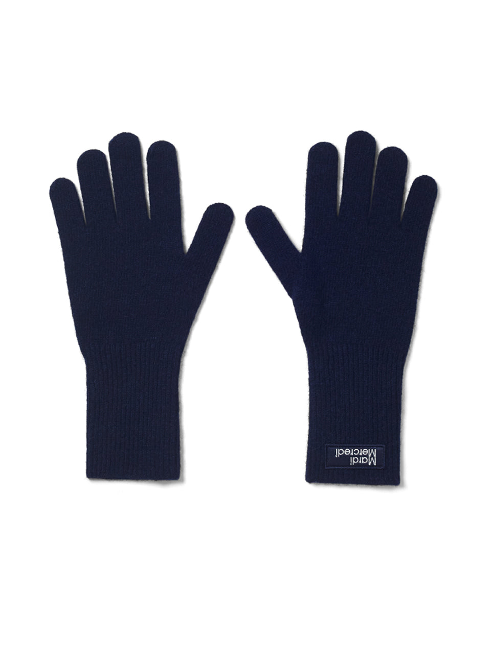韓國 Mardi Mercredi Wool Glove Square Logo【MM218】