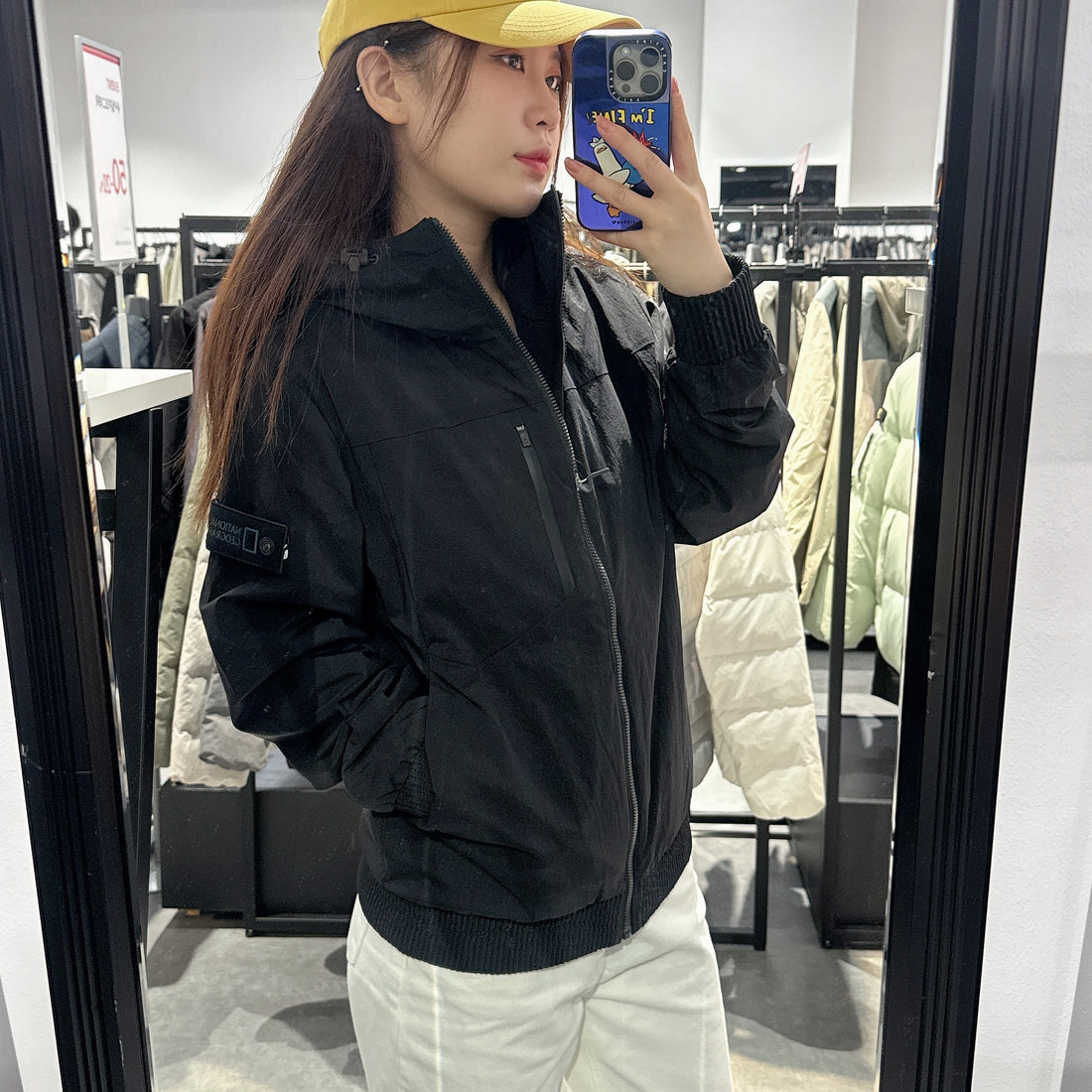 韓國 National Geographic Littoria Woven Training Hoodie【NG104】