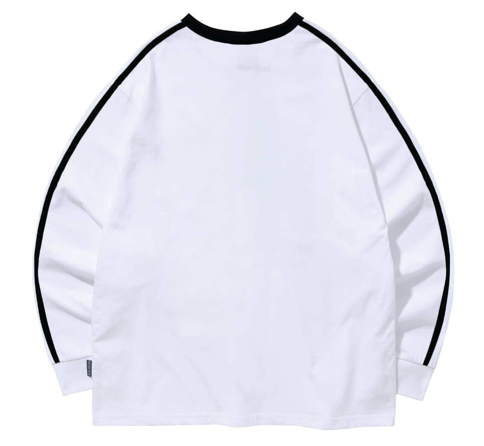 韓國 Video Jockey Rose Day Sports LS T-Shirt【VJ081】