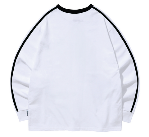 韓國 Video Jockey Rose Day Sports LS T-Shirt【VJ081】