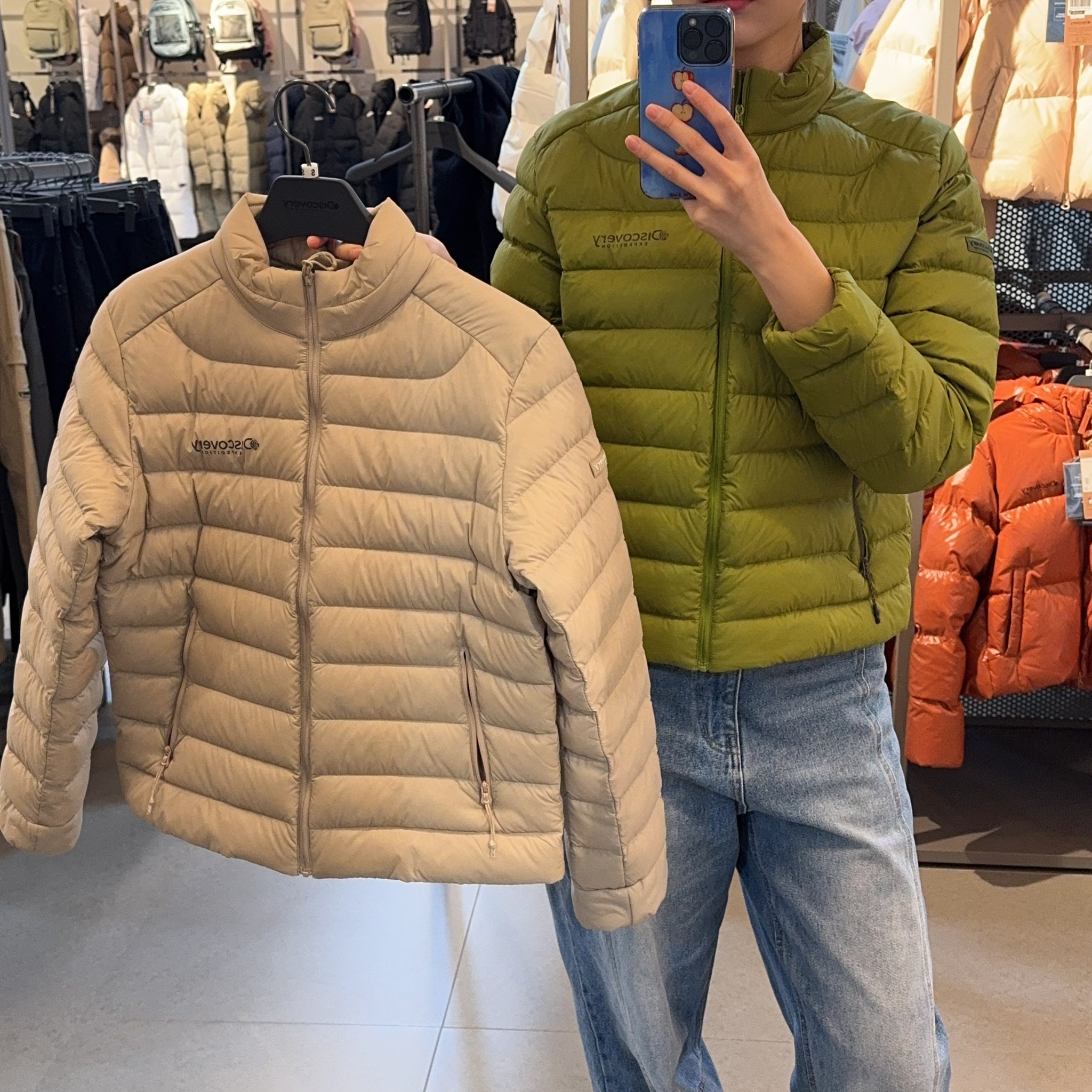 韓國 Discovery Women's Lightweight Goose Down Padding (鵝絨)【DY184】