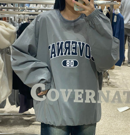 韓國 Covernat College Tech Nylon Sweatshirt【CO020】 - STT Mall HK 靚太網購