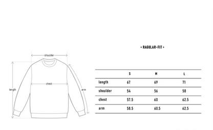 韓國 Markm Mark the Moment Slogan Jacquard Pullover【MA221】