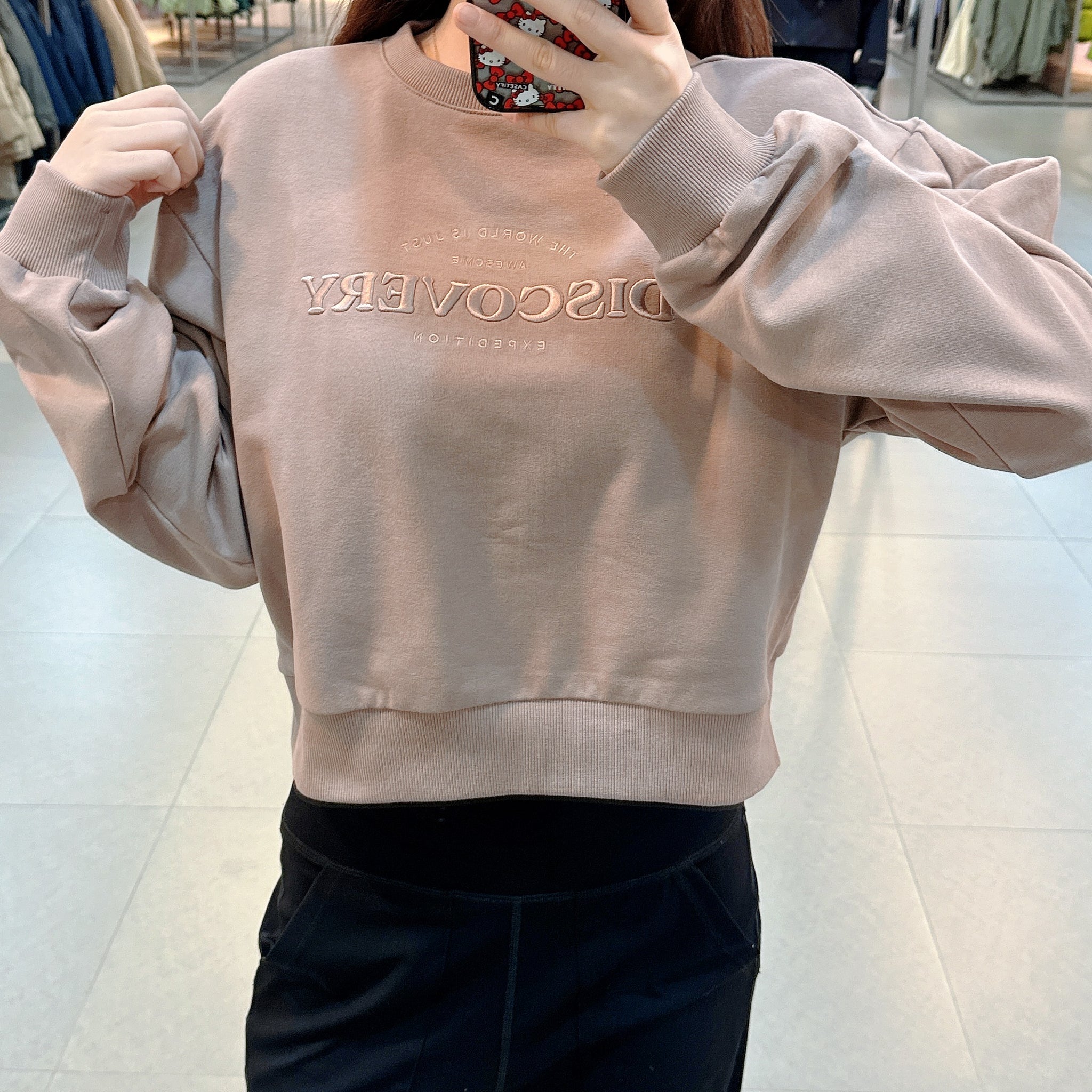 韓國 Discovery Women's Training Long Sleeve T-shirt【DY211】