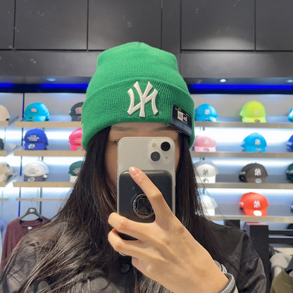 韓國 New Era League Basic Cuff NY Beanie【NE053】