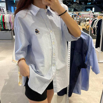 韓國 SPAO No.5 Short Sleeve Oxford Shirt - STT Mall HK 靚太網購