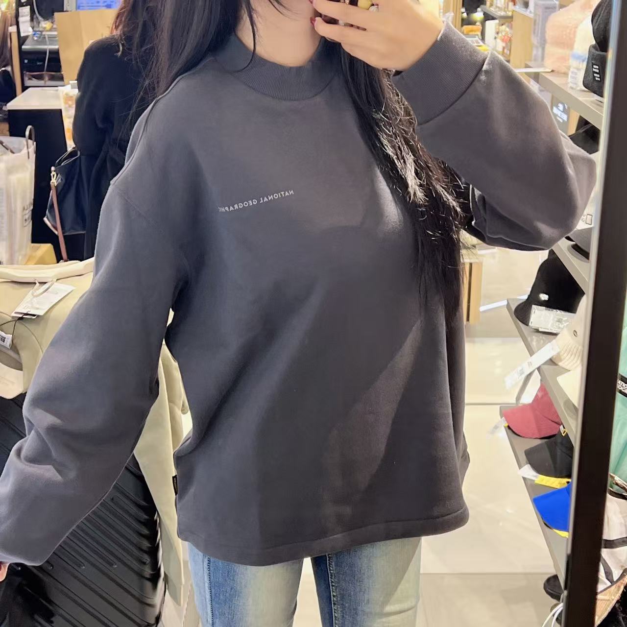 韓國 National Geographic Urban City Mockneck【NG136】