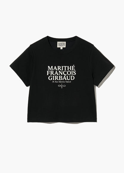 韓國 Marithe Francois Girbaud MOUVEMENT W AEROCOOL CROP T-shirt（涼感）【MF499】