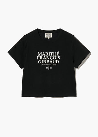 韓國 Marithe Francois Girbaud MOUVEMENT W AEROCOOL CROP T-shirt（涼感）【MF499】