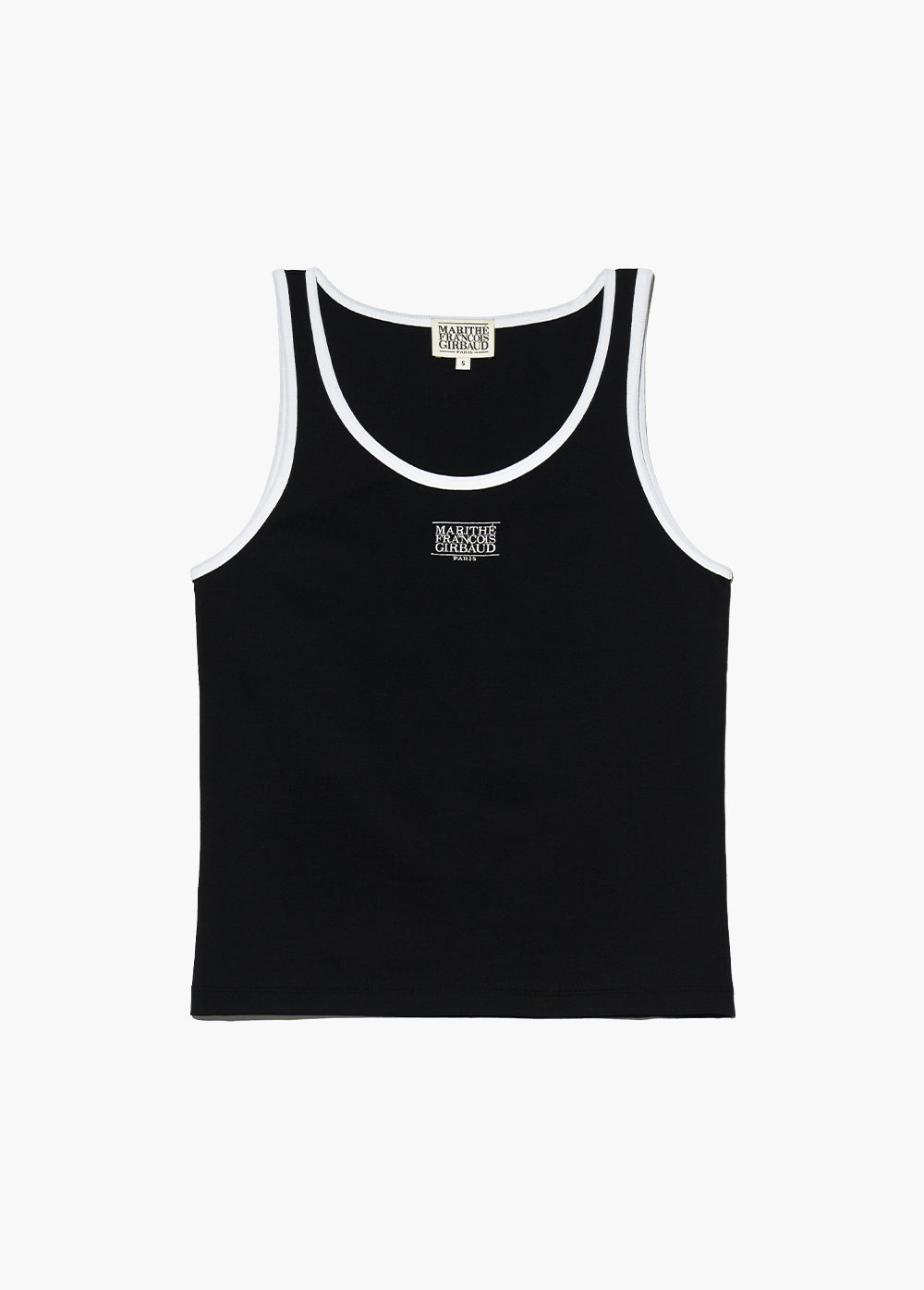 韓國 Marithe Francois Girbaud W CLASSIC LOGO SLEEVELESS【MF592】