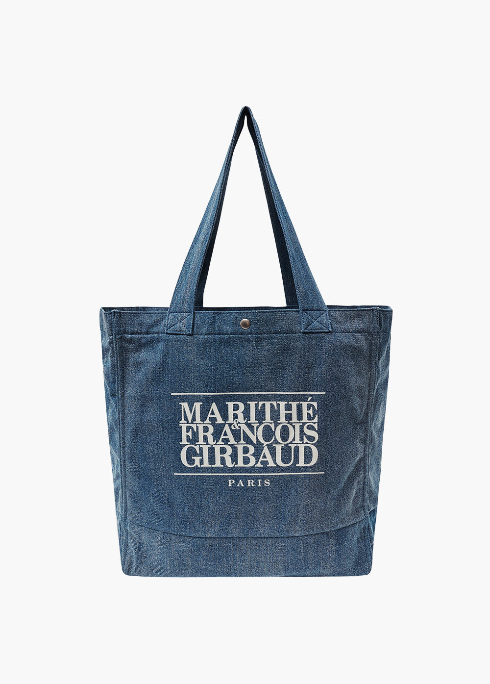 韓國 Marithe Francois Girbaud CLASSIC LOGO BIG SHOPPER BAG【MF150】