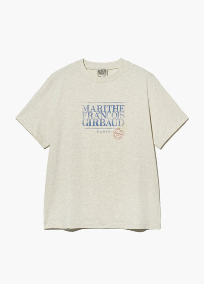 韓國 Marithe Francois Girbaud Classic Logo Stamp Tee【MF459】