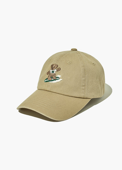 韓國 Marithe Francois Girbaud SURFING DOODLE BEAR CAP【MF426】