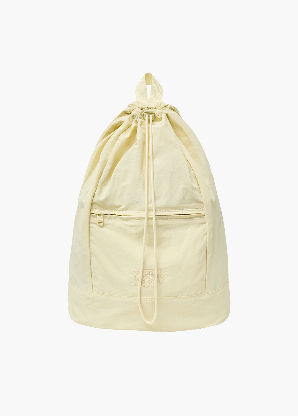 韓國 Marithe Francois Girbaud CLASSIC LOGO ZIP POCKET BACKPACK【MF512】