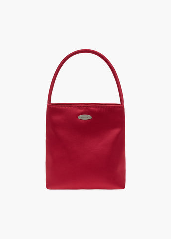 韓國 Marithe Francois Girbaud REGULAR LOGO SATIN MINI BAG 【MF308】