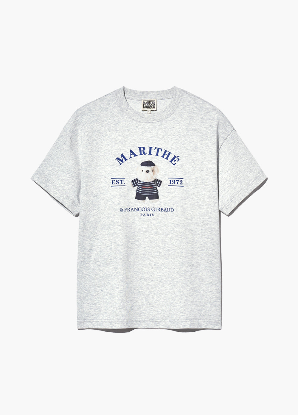 韓國 Marithe Francois Girbaud DOODLE BEAR IMAGE GRAPHIC TSHIRT【MF484】