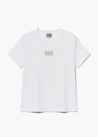 韓國 Marithe Francois Girbaud W Small Classic Logo Tee【MF413】
