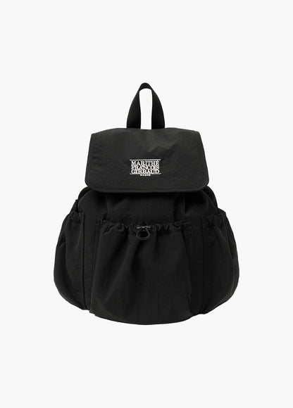 韓國 Marithe Francois Girbaud LASSIC LOGO STOPPER POCKET BACKPACK 【MF307】
