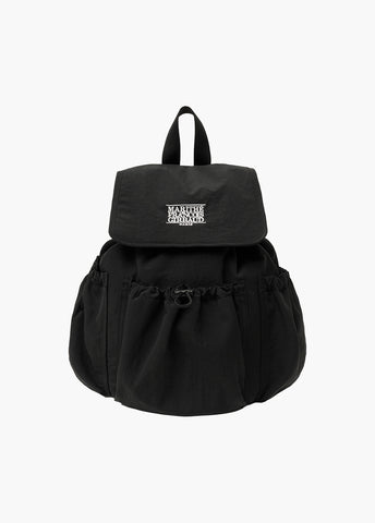 韓國 Marithe Francois Girbaud LASSIC LOGO STOPPER POCKET BACKPACK 【MF307】