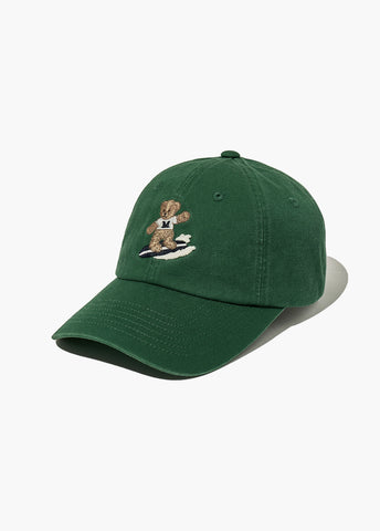 韓國 Marithe Francois Girbaud SURFING DOODLE BEAR CAP【MF426】