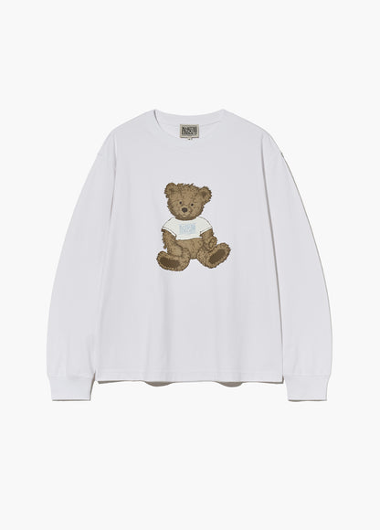 韓國 Marithe Francois Girbaud DOODLE BEAR LONG SLEEVE【MF409】