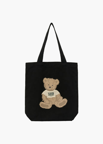 韓國 Marithe Francois Girbaud DOODLE BEAR ECO BAG【MF416】