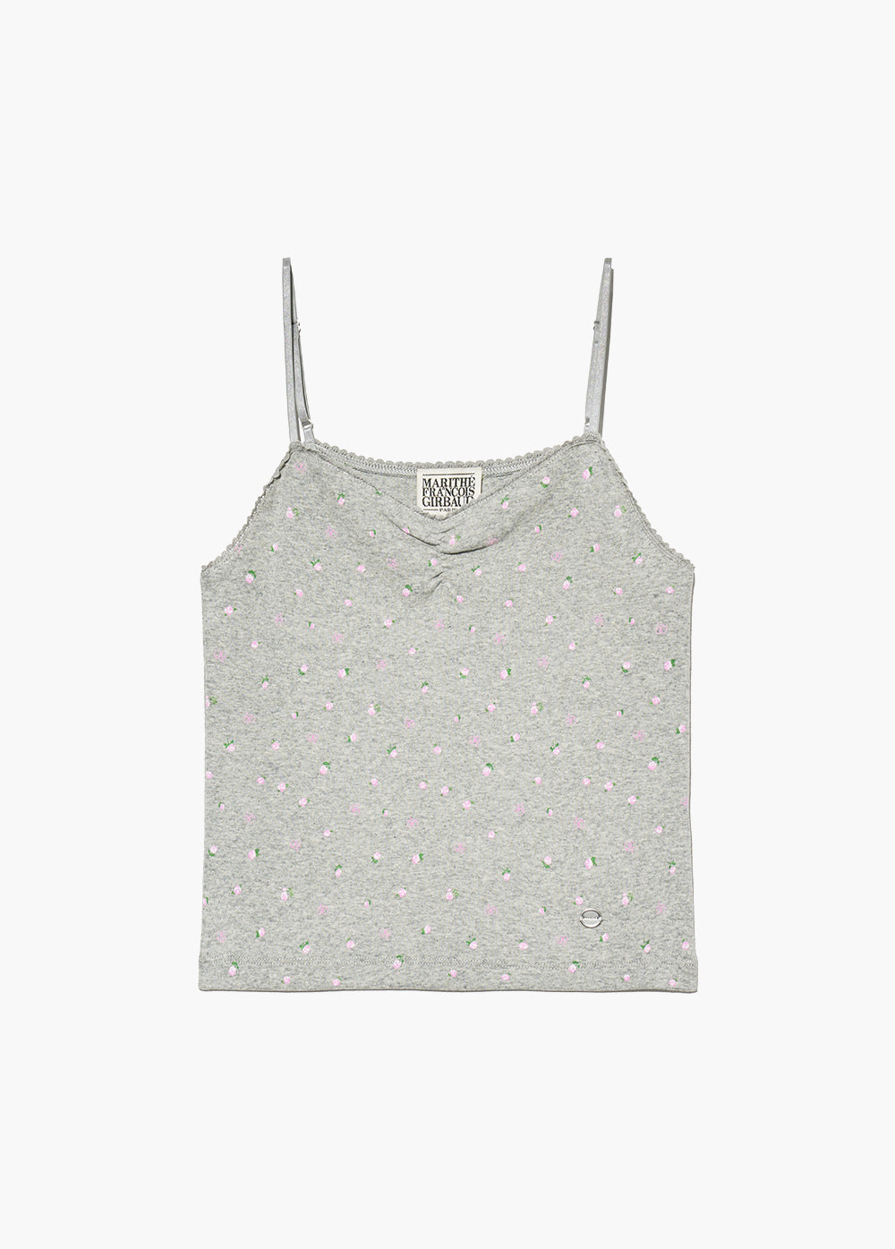 韓國 Marithe Francois Girbaud W FLOWER CROP SLEEVELESS TEE【MF594】