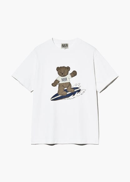 韓國 Marithe Francois Girbaud DOODLE BEAR TSHIRT【MF485】