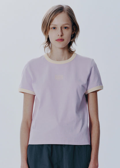 韓國 MFG W CLASSIC LOGO RINGER TEE 【MF164】