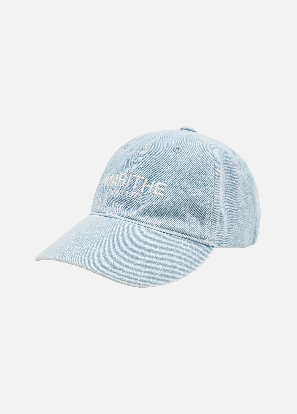 韓國 Marithe Francois Girbaud DENIM WASHING LOGO BALL CAP 【MF055】