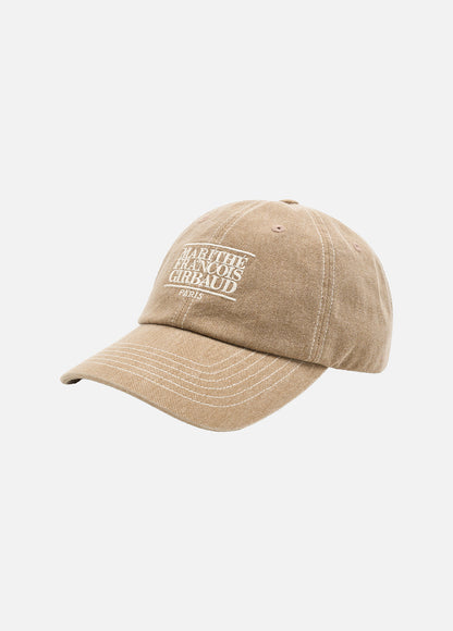 韓國 Marithe Francois Girbaud STITCH SMALL CLASSIC LOGO CAP【MF054】