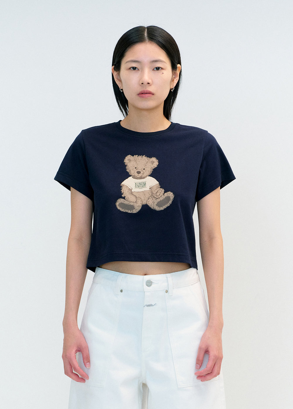 韓國 MFG DOODLE BEAR CROP 【MF167】