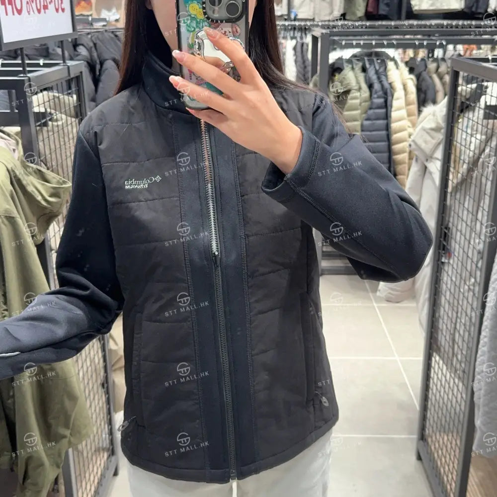 韓國 Columbia Women’s Stream to Slope Hybrid Insulation Padded Jacket【ST101】 Black(010) / 90(S) 一般商品
