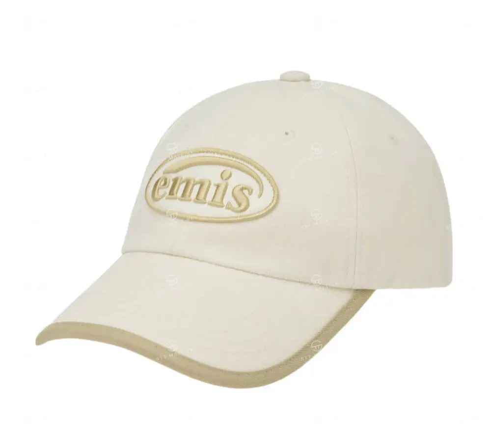 韓國 EMIS Beige Trimming Ball Cap【ES004】 - STT Mall HK 靚太網購