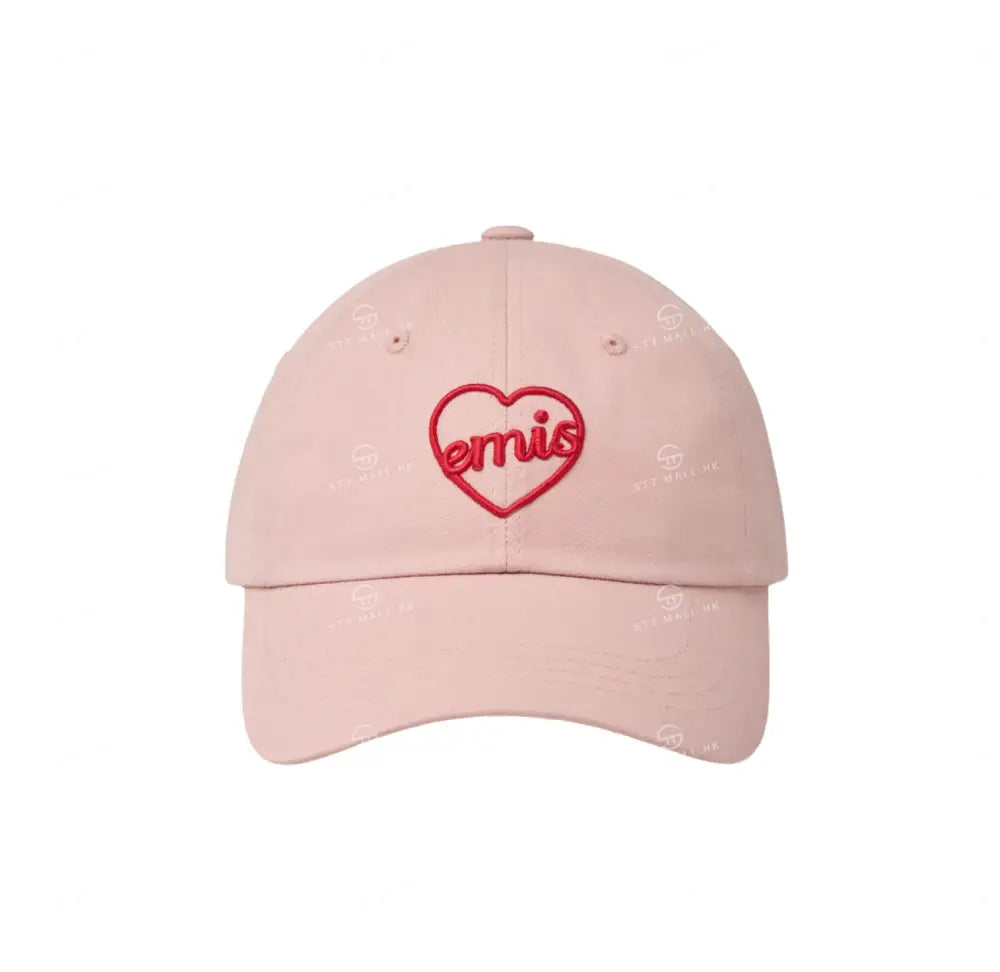 韓國 EMIS Heart Ball Cap【ES066】 Pink 一般商品