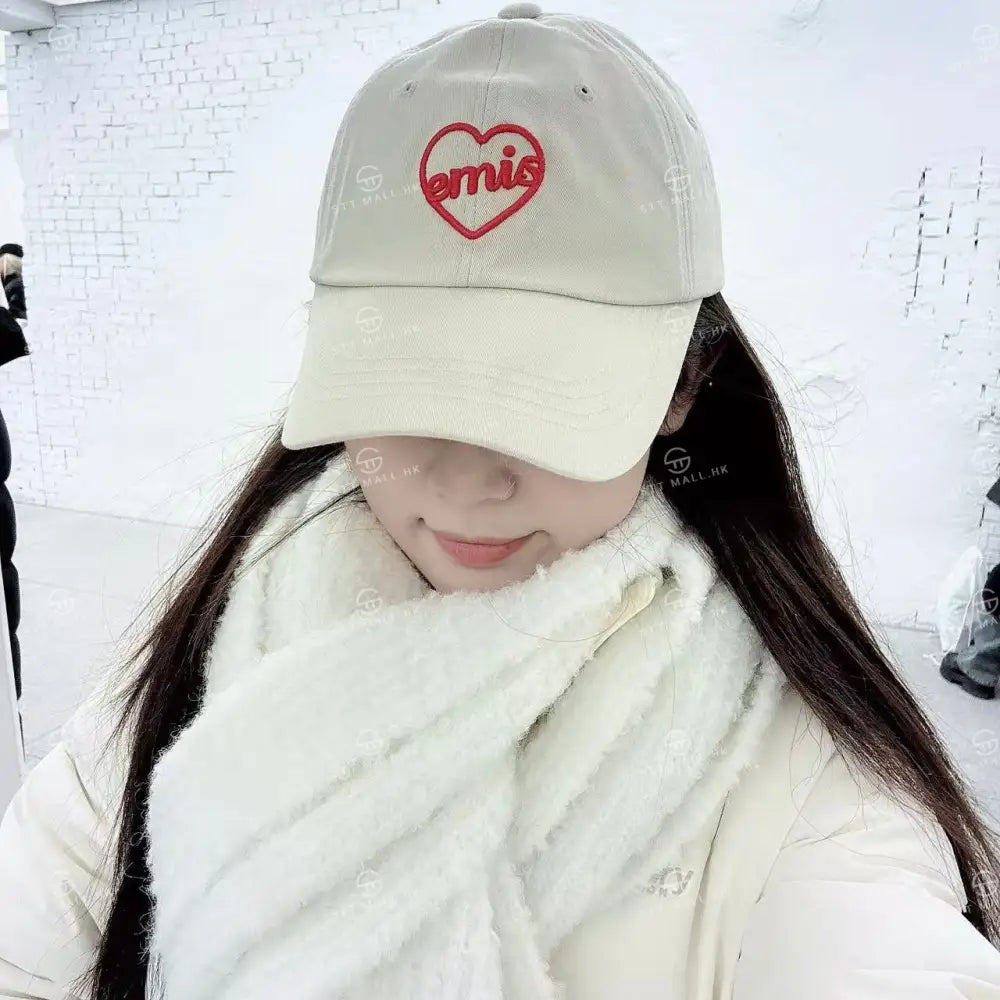 韓國 EMIS Heart Ball Cap【ES066】 一般商品
