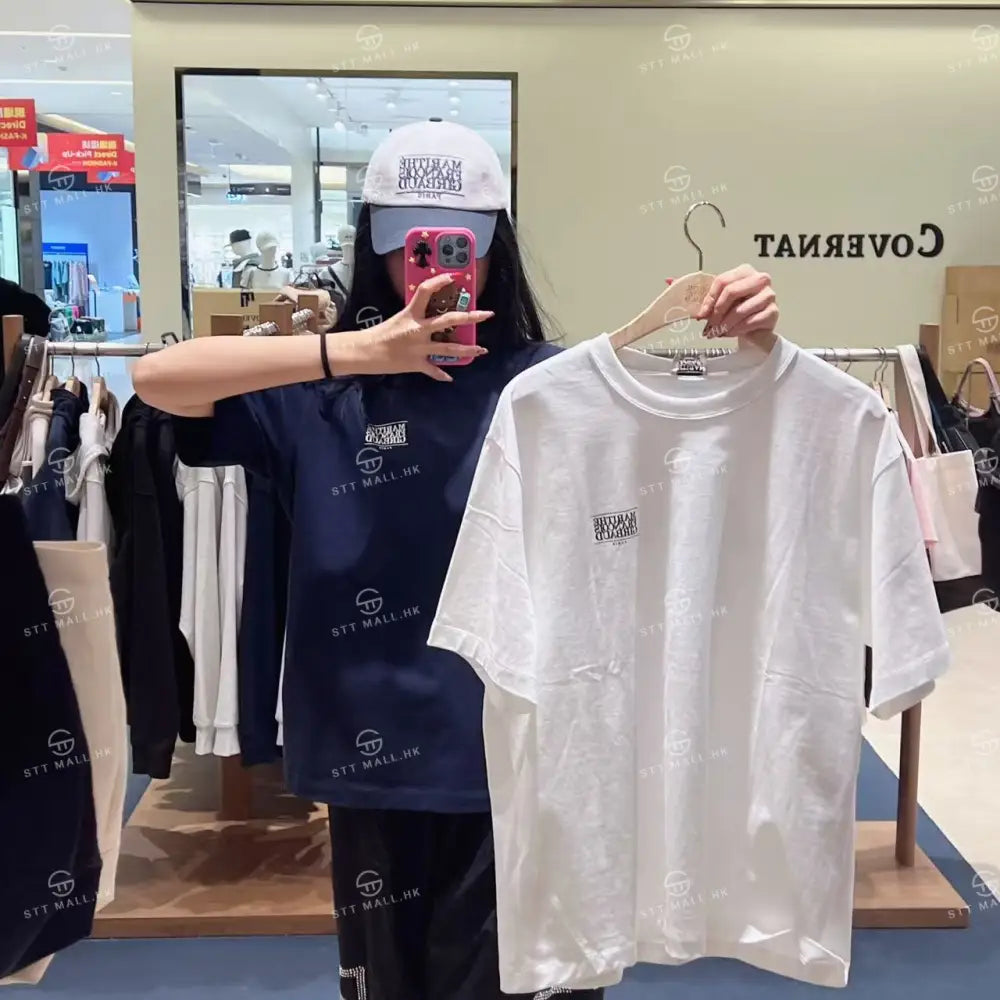 韓國 Marithe Francois Girbaud Aerocool Small Classic Logo Tee【MD157】 White / S 一般商品