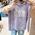 韓國 Marithe Francois Girbaud Boucle Classic Logo Knit Pullover【MD057】 Light Purple / S 一般商品