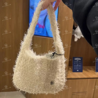 韓國 Marithe Francois Girbaud Circle Logo Mini Knit Bag【MD012】 一般商品