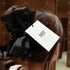 韓國 Marithe Francois Girbaud Circle Logo Ribbon Hair Clip【MD193】 Black 一般商品