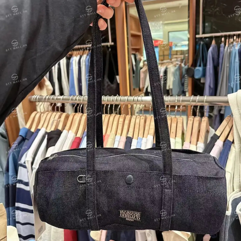 韓國 Marithe Francois Girbaud Claasic Logo Casual Duffle Bag【MD146】 Dark Blue 一般商品