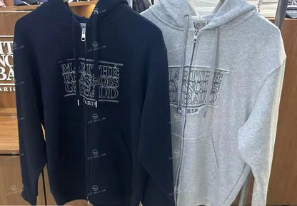 韓國 Marithe Francois Girbaud Classic Logo Applique Hoodie Zipup【MD128】 一般商品
