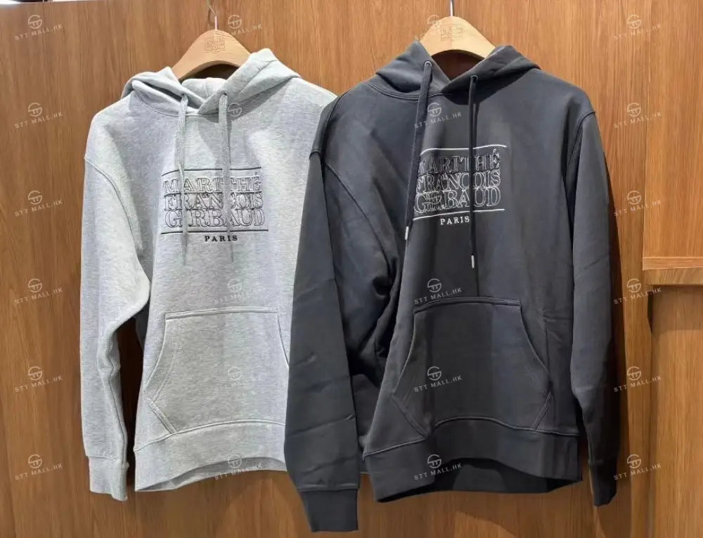 韓國 Marithe Francois Girbaud Classic Logo Applique Mix Hoodie【MD134】 一般商品