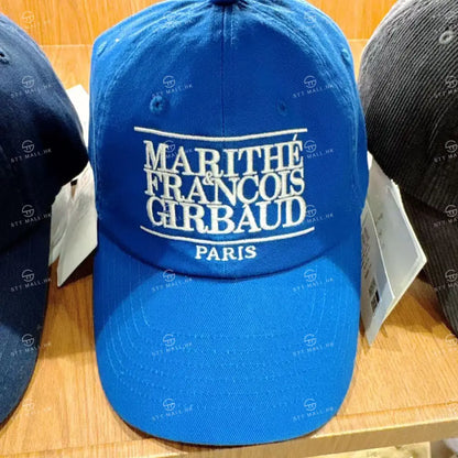 韓國 Marithe Francois Girbaud Classic Logo Cap【MD035】 Blue 一般商品