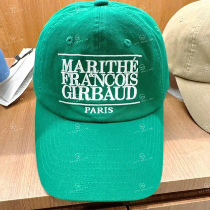 韓國 Marithe Francois Girbaud Classic Logo Cap【MD035】 Green 一般商品