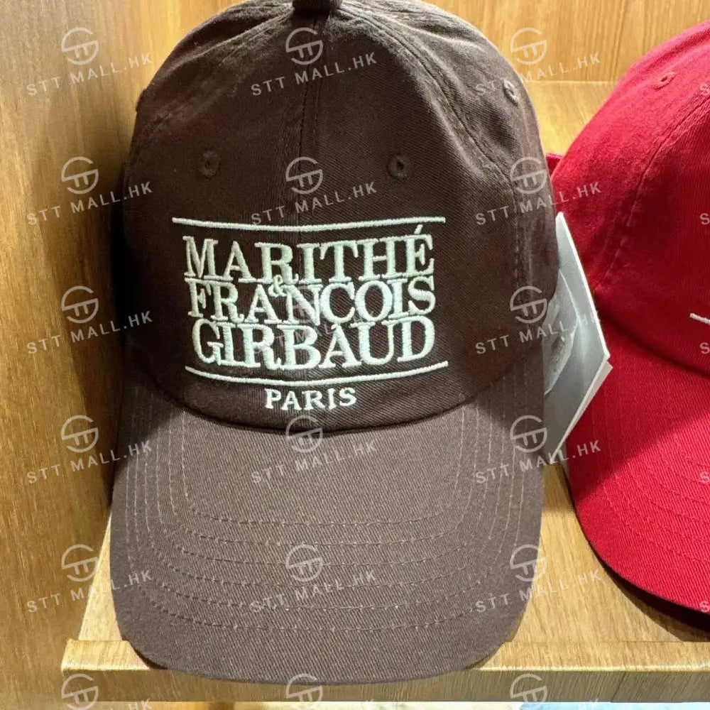 韓國 Marithe Francois Girbaud Classic Logo Cap【MD036】 Dark Brown 一般商品